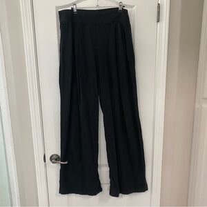 Abercrombie Linen-Blend Ultra Wide-Leg Pant
